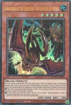 Awakening of the Possessed - Nefariouser Archfiend - Structure Deck: Spirit Charmers (Ultra Rare) [SDCH-005]