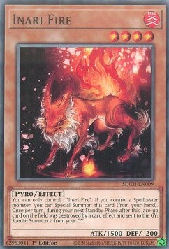 Inari Fire - Structure Deck: Spirit Charmers (Common) [SDCH-009]