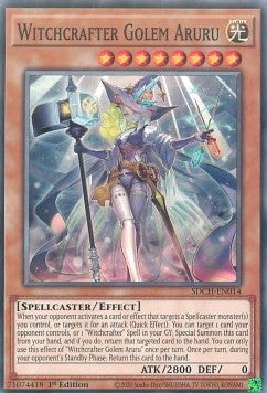 Witchcrafter Golem Aruru - Structure Deck: Spirit Charmers (Common) [SDCH-014]