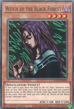 Witch of the Black Forest - Structure Deck: Spirit Charmers (Common) [SDCH-016]