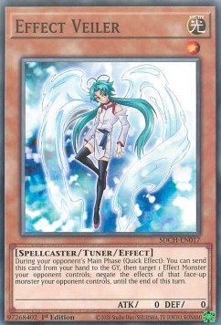 Effect Veiler - Structure Deck: Spirit Charmers (Common) [SDCH-017]