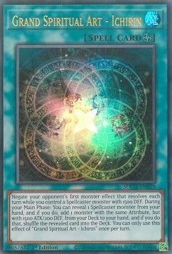 Grand Spiritual Art - Ichirin - Structure Deck: Spirit Charmers (Ultra Rare) [SDCH-019]