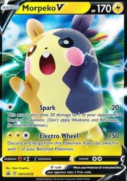 Morpeko V - SWSH Black Star Promos (Promo) [SWSH-056]