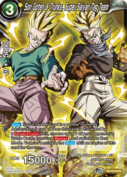 Son Goten & Trunks, Super Saiyan Tag Team - Expansion Set: Battle Advanced (Expansion Rare) [EX14-04]