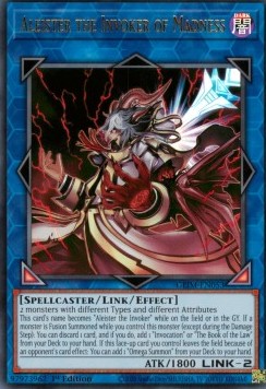 Aleister the Invoker of Madness (V.1 - Ultra Rare) - Genesis Impact (Ultra Rare) [GEIM-053]