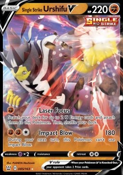 Single Strike Urshifu V - Battle Styles (Ultra Rare) [BST-85]