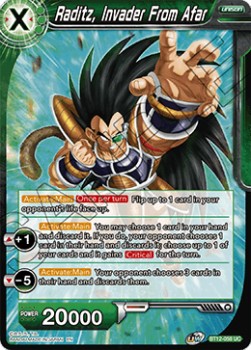 Raditz, Invader From Afar - Vicious Rejuvenation (Uncommon) [BT12-058]