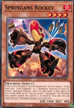 Springans Rockey - Blazing Vortex (Common) [BLVO-006]