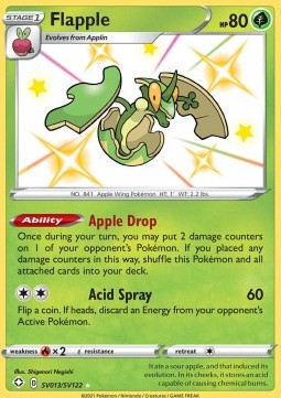 Flapple - Shining Fates (Secret Rare) [SHF-SV13]