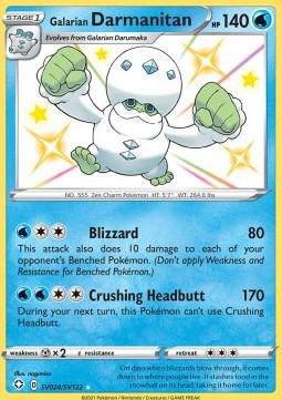 Galarian Darmanitan - Shining Fates (Secret Rare) [SHF-SV24]