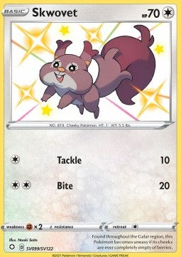 Skwovet - Shining Fates (Secret Rare) [SHF-SV99]