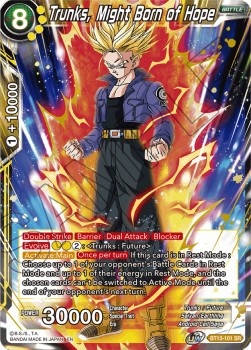 Trunks, Might Born of Hope - Supreme Rivalry (Super Rare) [BT13-101]