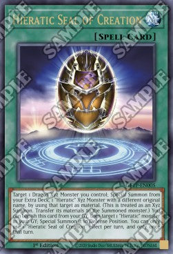 Hieratic Seal of Creation - Ghosts From the Past (Ultra Rare) [GFTP-005]