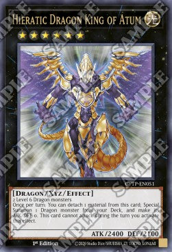 Hieratic Dragon King of Atum - Ghosts From the Past (Ultra Rare) [GFTP-051]