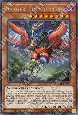 Danger! Thunderbird!