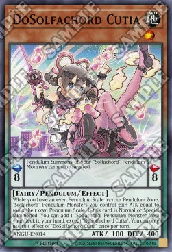 DoSolfachord Cutia - Ancient Guardians (Super Rare) [ANGU-014]
