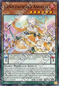 LaSolfachord Angelia - Ancient Guardians (Super Rare) [ANGU-019]