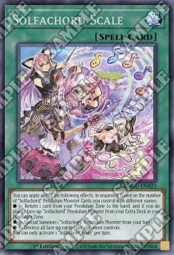 Solfachord Scale - Ancient Guardians (Rare) [ANGU-023]