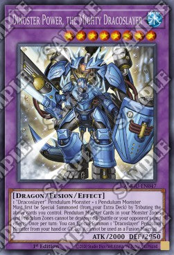 Dinoster Power, the Mighty Dracoslayer - Ancient Guardians (Rare) [ANGU-047]