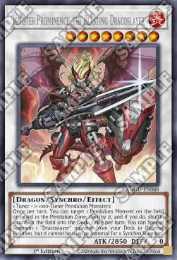 Ignister Prominence, the Blasting Dracoslayer - Ancient Guardians (Rare) [ANGU-048]