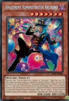 Amazement Administrator Arlekino - Lightning Overdrive (Secret Rare) [LIOV-006]