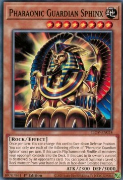Pharaonic Guardian Sphinx - Lightning Overdrive (Common) [LIOV-024]