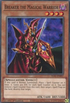 Breaker the Magical Warrior - Egyptian God Deck: Slifer the Sky Dragon (Common) [EGS1-007]