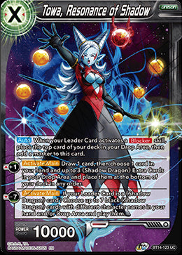 Towa, Resonance of Shadow - Cross Spirits (Uncommon) [BT14-123]