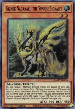 Gizmek Naganaki, the Sunrise Signaler - Dawn of Majesty (Ultra Rare) [DAMA-016]