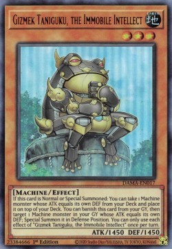 Gizmek Taniguku, the Immobile Intellect - Dawn of Majesty (Ultra Rare) [DAMA-017]