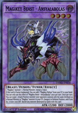 Magikey Beast - Ansyalabolas - Dawn of Majesty (Super Rare) [DAMA-036]