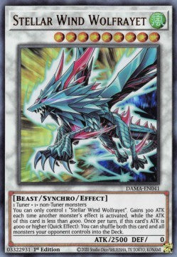 Stellar Wind Wolfrayet - Dawn of Majesty (Ultra Rare) [DAMA-041]