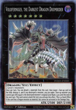 Voloferniges, the Darkest Dragon Doomrider - Dawn of Majesty (Super Rare) [DAMA-045]