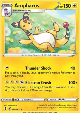 Ampharos - Evolving Skies (Rare) [EVS-056]