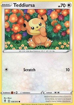 Teddiursa - Evolving Skies (Common) [EVS-126]