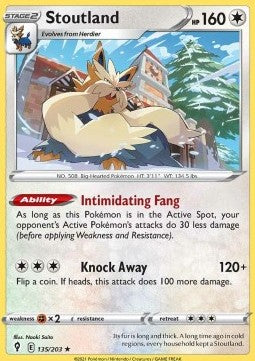 Stoutland - Evolving Skies (Rare) [EVS-135]