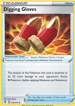 Digging Gloves - Evolving Skies (Uncommon) [EVS-145]