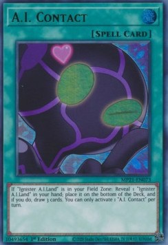 A.I. Contact - 2021 Tin of Ancient Battles (Ultra Rare) [MP21-073]