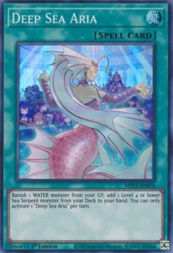 Deep Sea Aria - 2021 Tin of Ancient Battles (Super Rare) [MP21-076]