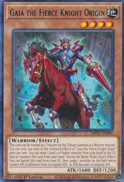 Gaia the Fierce Knight Origin - 2021 Tin of Ancient Battles (Rare) [MP21-096]