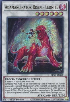 Adamancipator Risen - Leonite - 2021 Tin of Ancient Battles (Ultra Rare) [MP21-230]