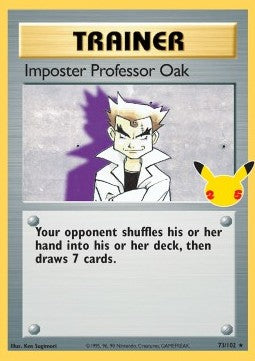 Imposter Professor Oak - Celebrations (Rare) [CEL-BS 73]