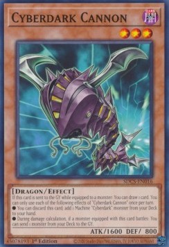 Cyberdark Cannon - Structure Deck: Cyber Strike (Common) [SDCS-016]
