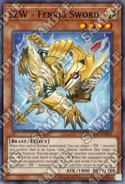 SZW - Fenrir Sword - OTS Tournament Pack 17 (Common) [OP17-021]