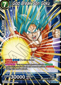 God Break Son Goku - Reprints (Super Rare) [R-BT1-031]