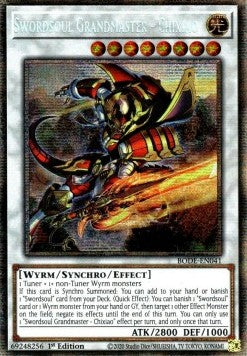 Swordsoul Grandmaster - Chixiao (V.2 - Starlight Rare) - Burst of Destiny (Starlight Rare) [BODE-041]