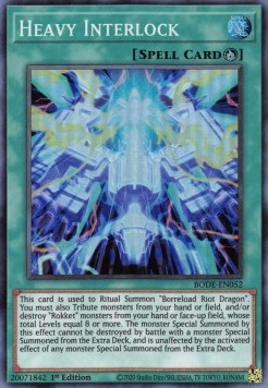 Heavy Interlock - Burst of Destiny (Super Rare) [BODE-052]