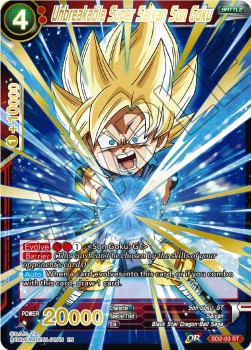 Unbreakable Super Saiyan Son Goku (V.2 - Starter Rare) - Mythic Booster (Starter Rare) [MB01-SD2-03]