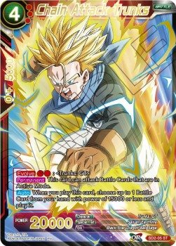 Chain Attack Trunks (V.2 - Starter Rare) - Mythic Booster (Starter Rare) [MB01-SD2-05]