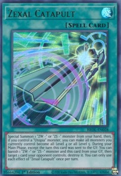 Zexal Catapult - Brothers of Legend (Ultra Rare) [BROL-028]